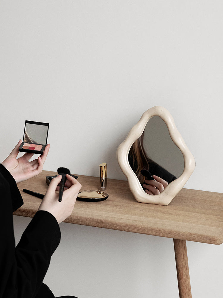 Nordic Simple Home Desktop Decorative Makeup Mirror