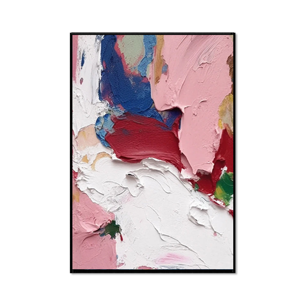 Modern Light Luxury Thick Oil Knife Oil Painting On Canvas Handmade Modern Abstract Wall Art Screen Partition Living Room Entry Home Decor Blocking Dining Painting