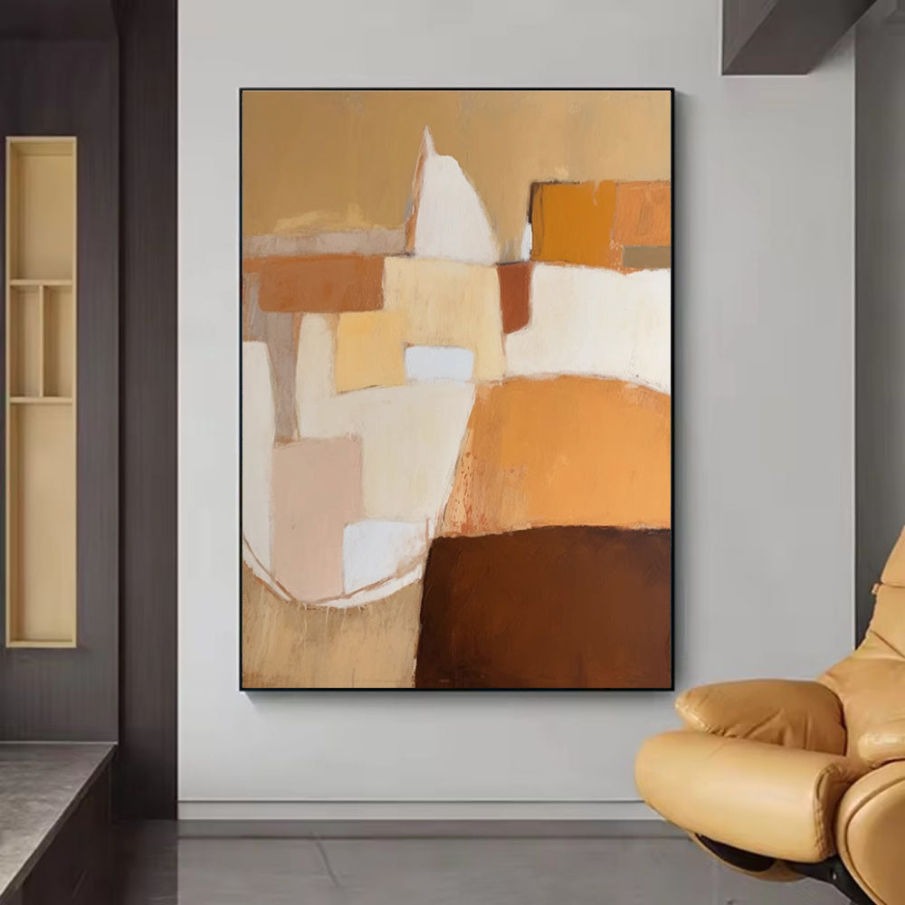 Handmade Oil Painting Canvas Wall Art Decoration Abstract For Home Living Room Decor Rolled Frameless Unstretched Painting