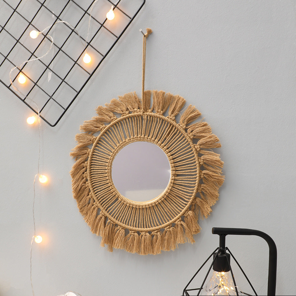 Ins Nordic Makeup Mirror Home Decoration Wall Hanging