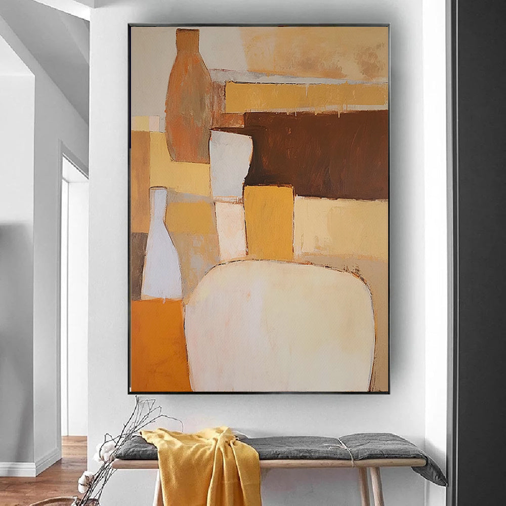 Handmade Oil Painting Canvas Wall Art Decoration Abstract For Home Living Room Decor Rolled Frameless Unstretched Painting