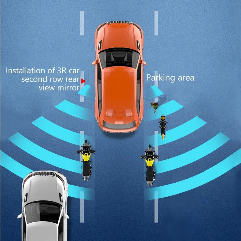 Portable Home Car Ultra Clear Rearview Mirror Artifact