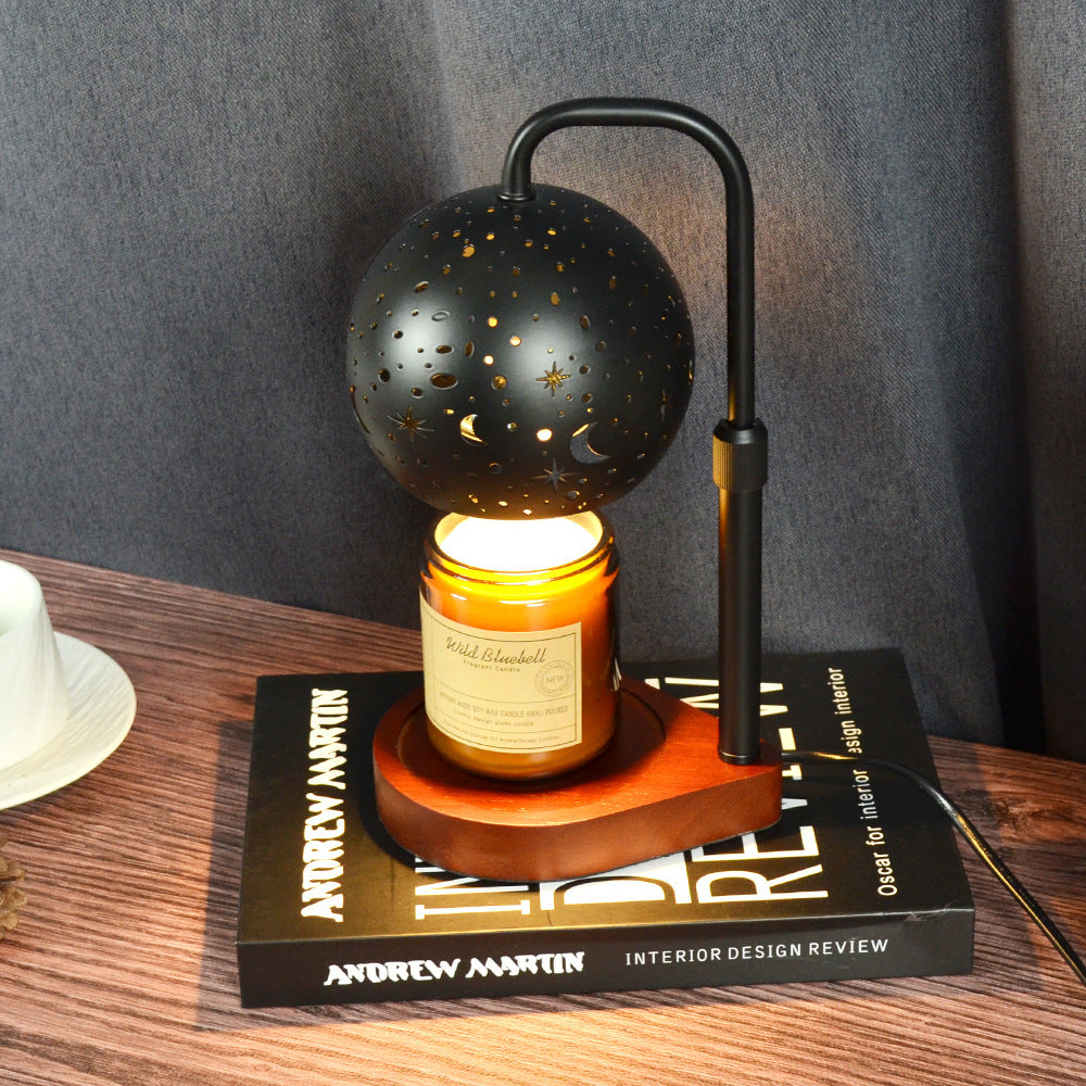 American Decoration Melting Candle Lamp Telescopic Adjustment Fragrance Lamp