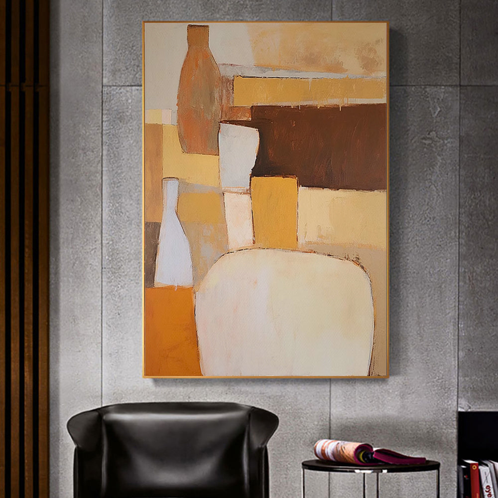 Handmade Oil Painting Canvas Wall Art Decoration Abstract For Home Living Room Decor Rolled Frameless Unstretched Painting