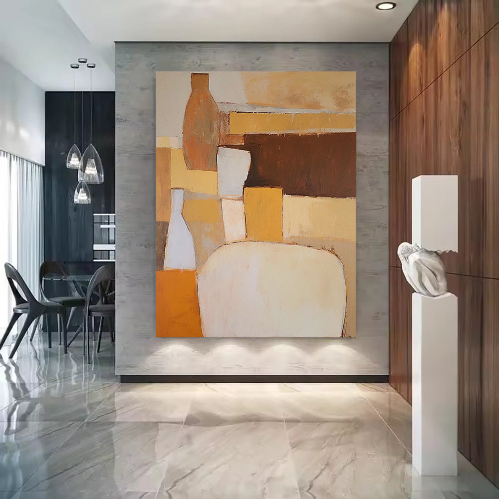 Handmade Oil Painting Canvas Wall Art Decoration Abstract For Home Living Room Decor Rolled Frameless Unstretched Painting