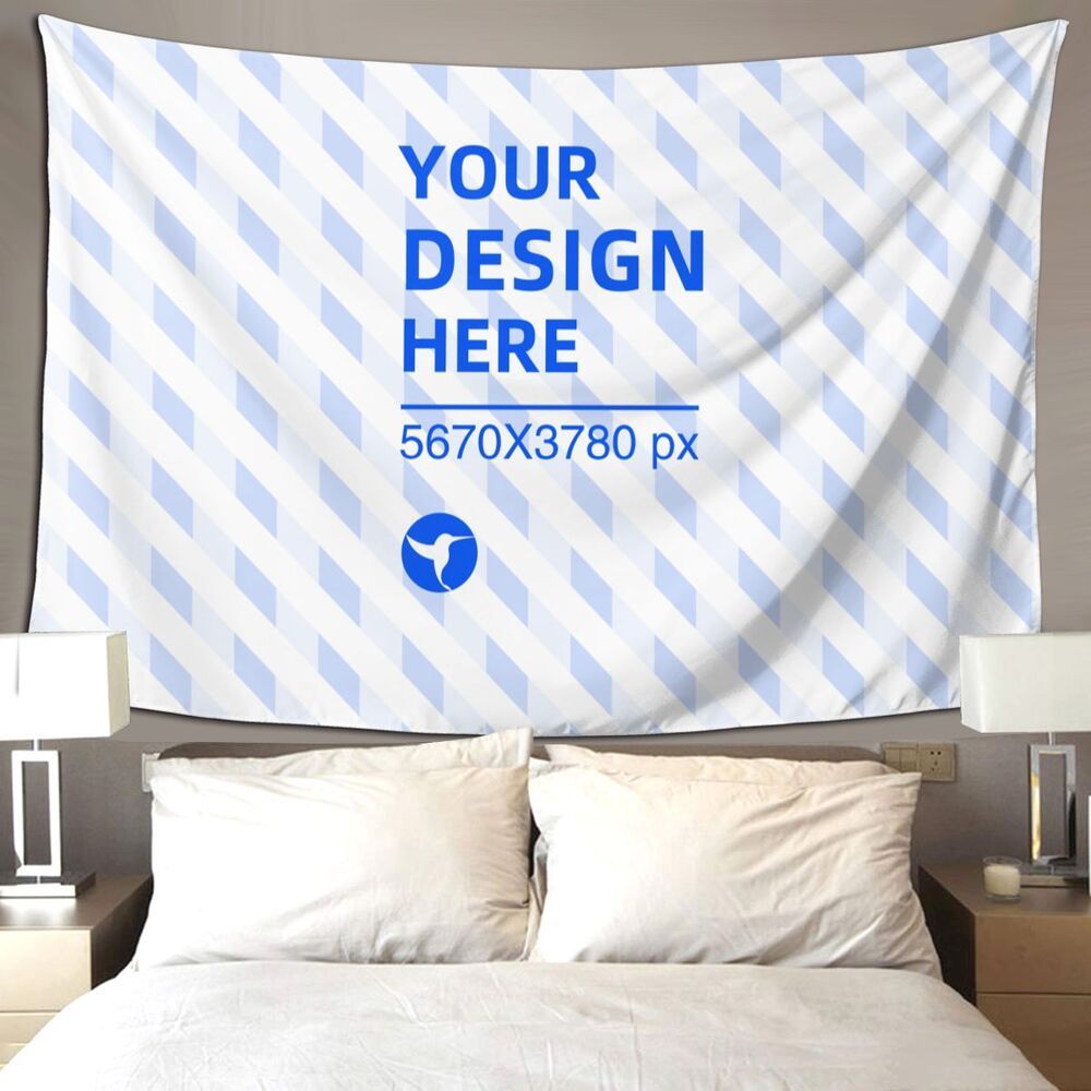 90x60in Horizontal Soft Texture Wall Decor Tapestry