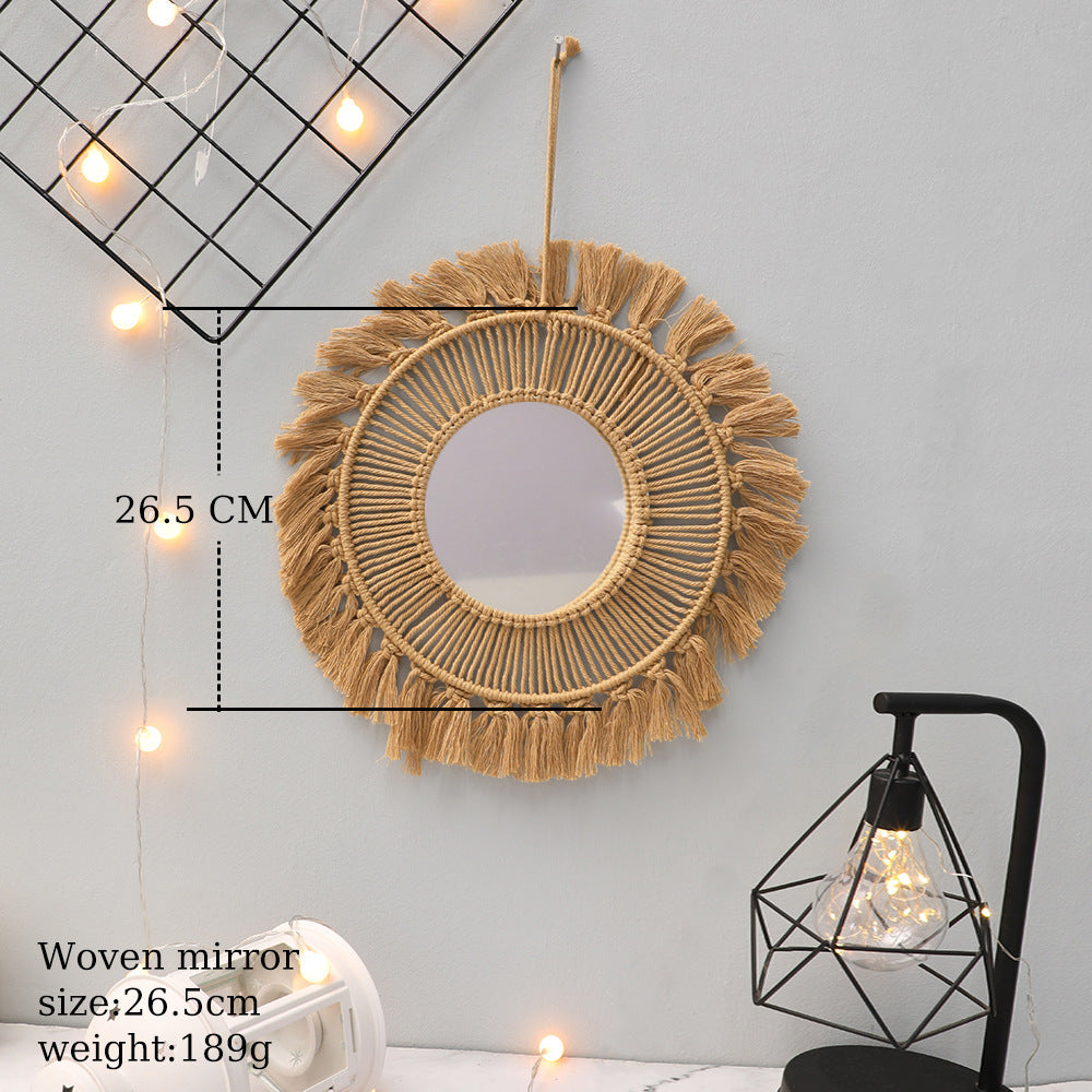 Ins Nordic Makeup Mirror Home Decoration Wall Hanging